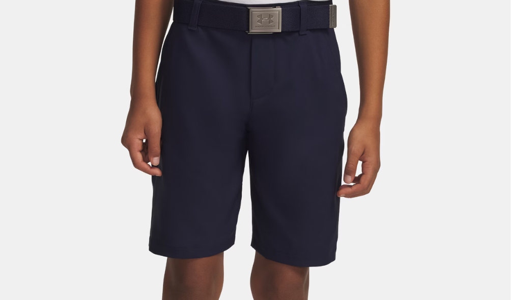 Golfshorts för juniorer från under armour